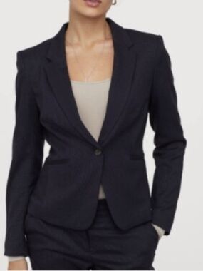 H&M Tailored Woven Suit Blazer